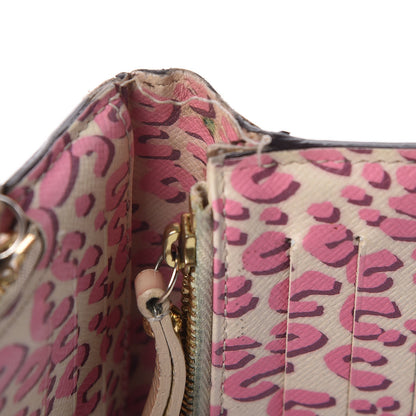 Louis Vuitton Monogram Leopard Insolite Wallet Blanc Corail 7 of 11