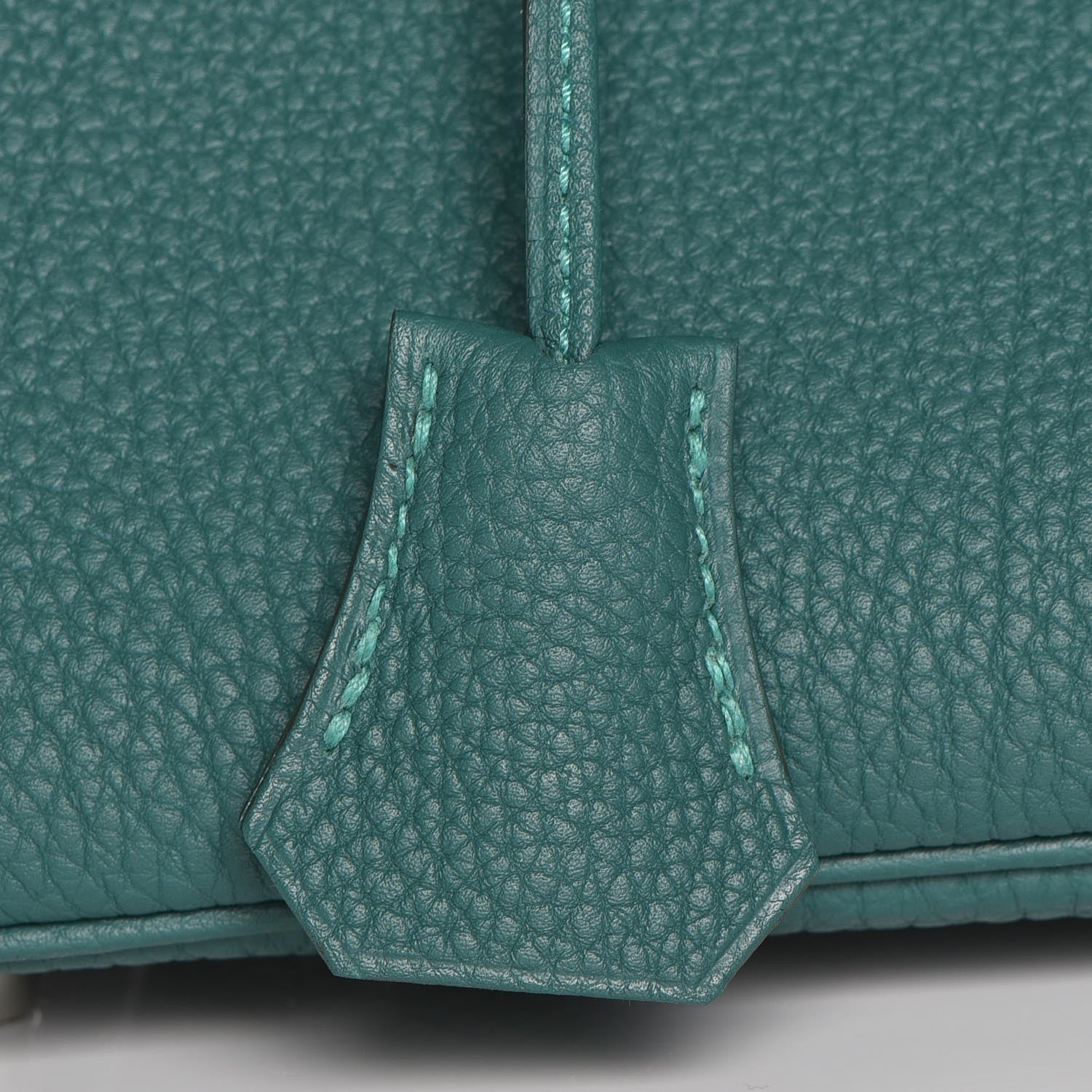 Hermes Togo Birkin 30 Malachite 27 of 32