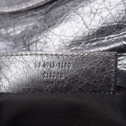 Balenciaga Agneau Envelope Clutch Gris Hematite 9 of 11