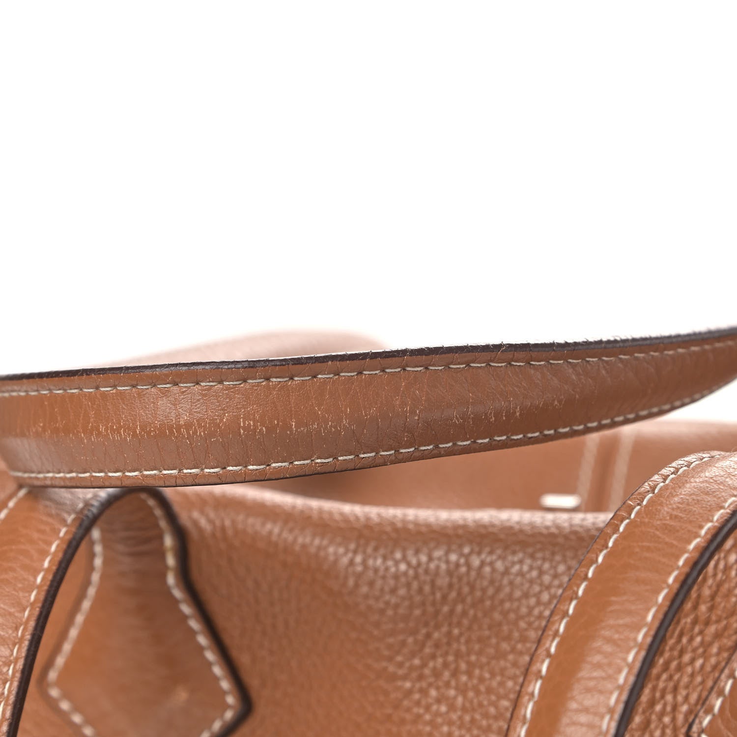 Hermes Taurillon Clemence Victoria II 35 Gold 8 of 8