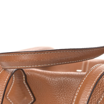 Hermes Taurillon Clemence Victoria II 35 Gold 8 of 8