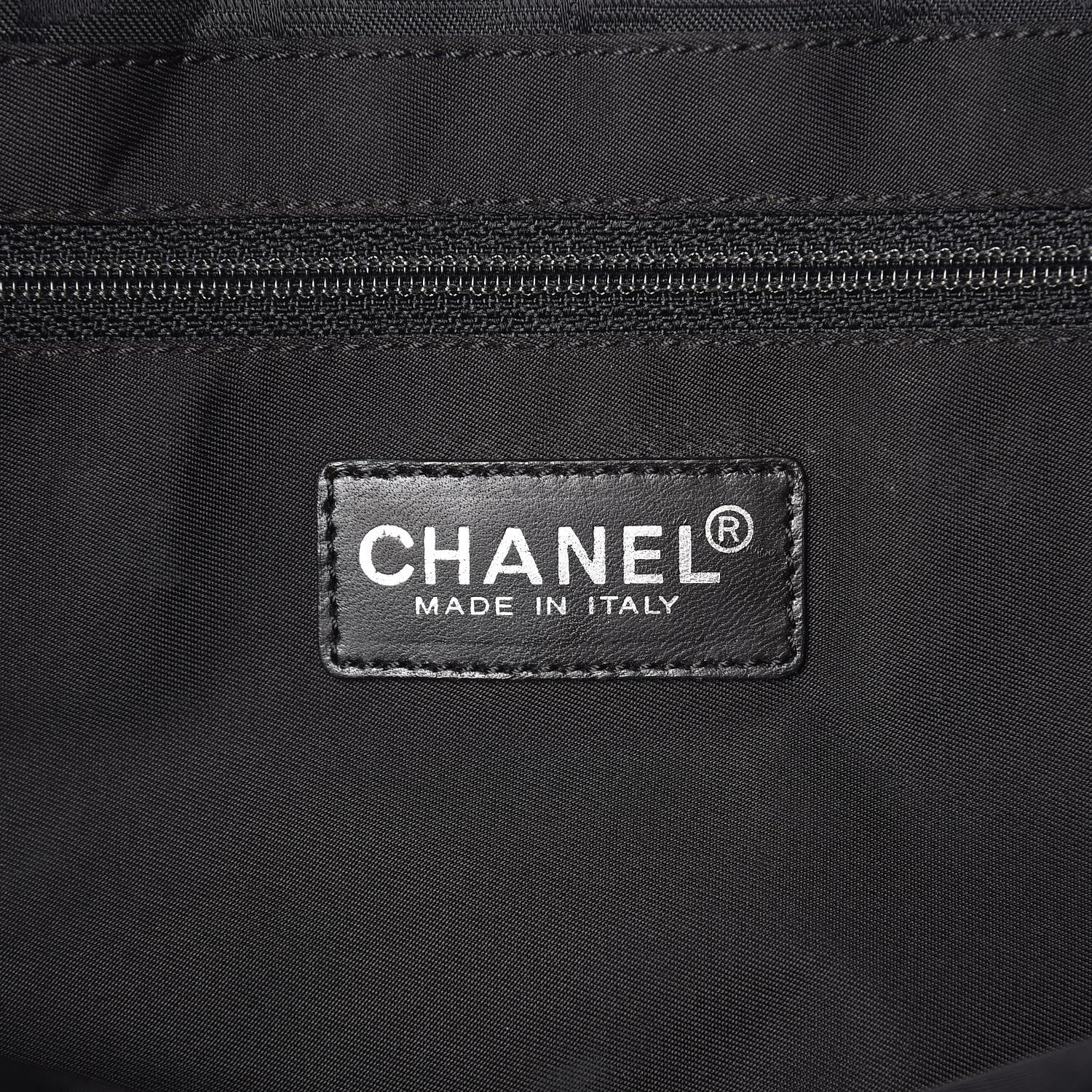 Chanel Nylon Large Travel Tote Black 6 of 13
