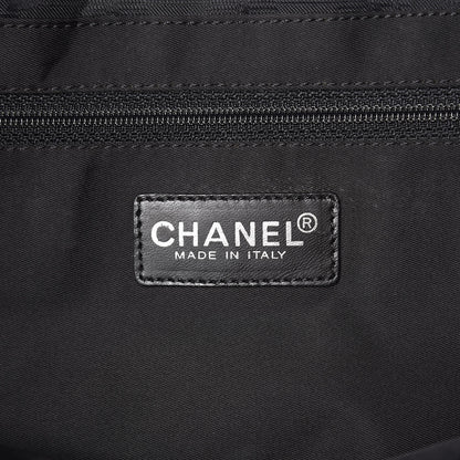 Chanel Nylon Large Travel Tote Black 6 of 13