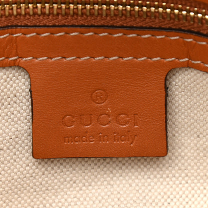 Gucci Monogram Medium Heritage Shoulder Bag Light Tobacco 9 of 11