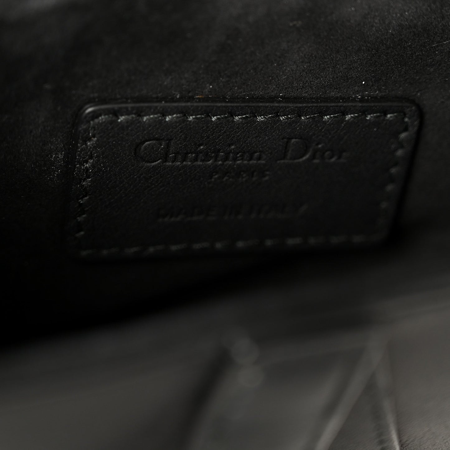 Ultra Matte Calfskin Mini Saddle Bag Black