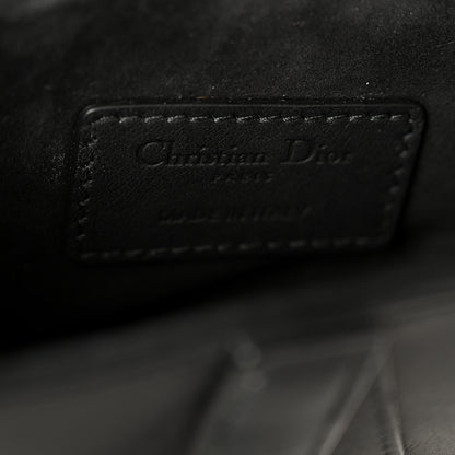 Christian Dior Ultra Matte Calfskin Mini Saddle Bag Black 6 of 10