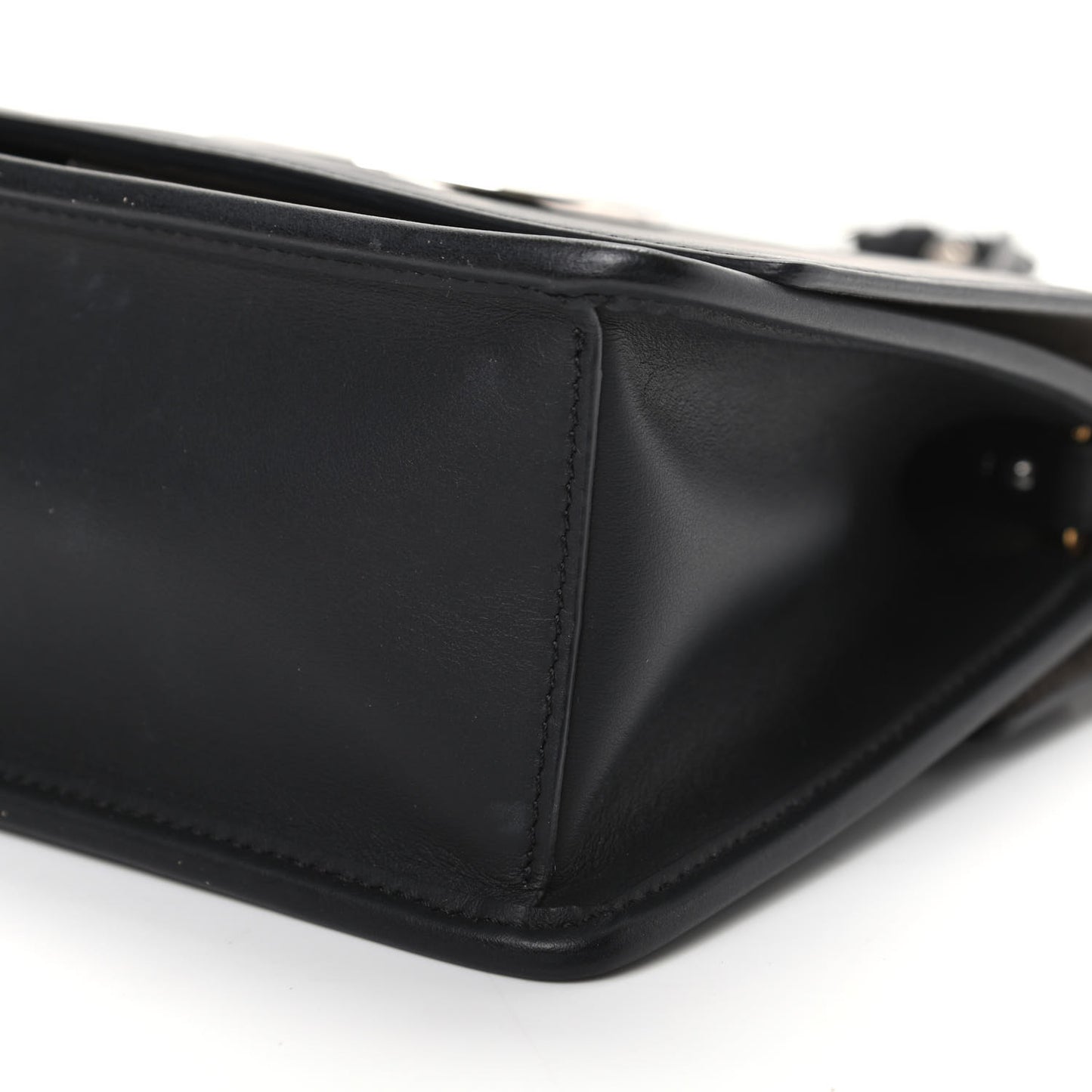 Vitello Century Opaco F is Fendi Small Kan I Shoulder Bag Black