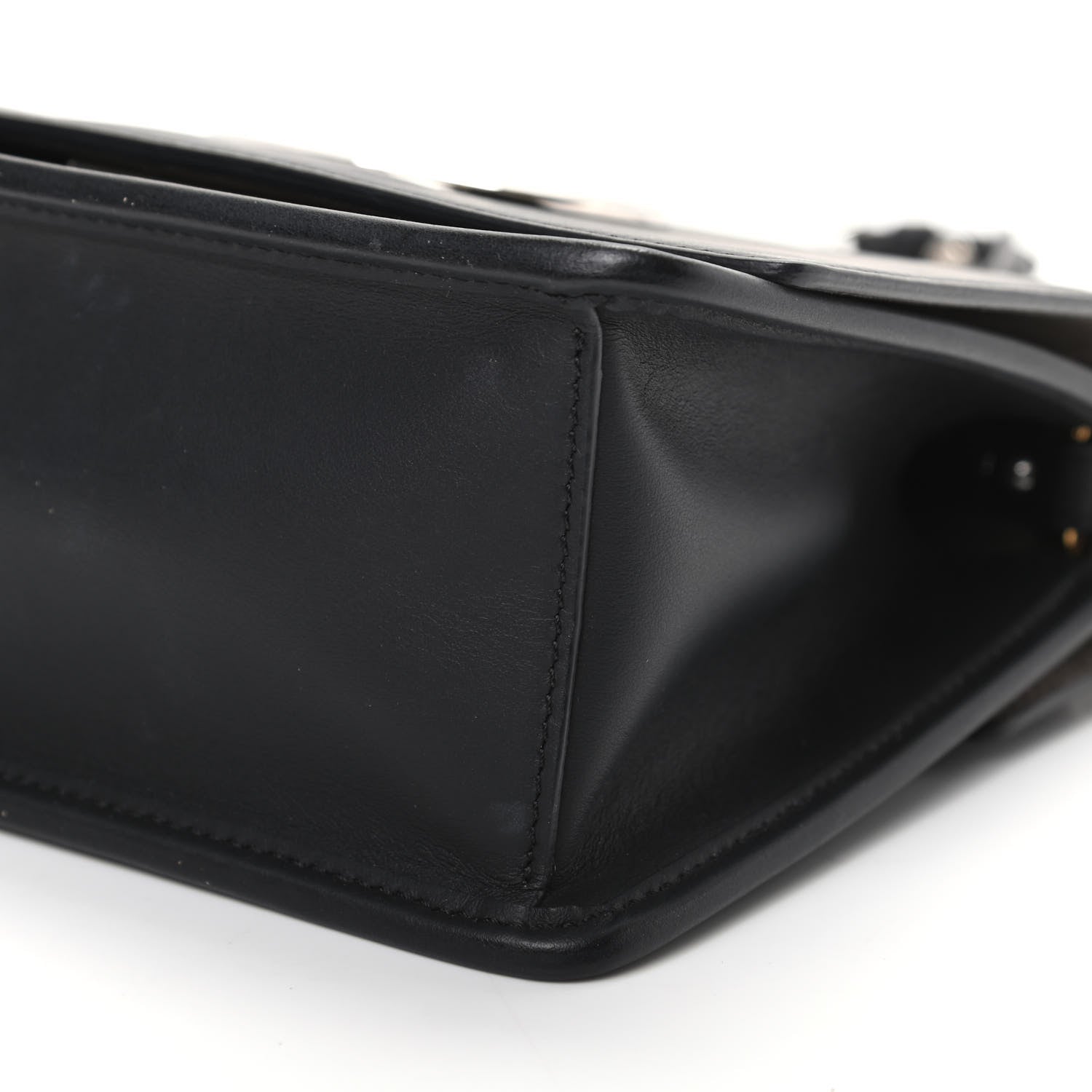 Fendi Vitello Century Opaco F is Fendi Small Kan I Shoulder Bag Black 9 of 9