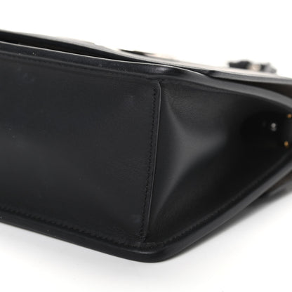Fendi Vitello Century Opaco F is Fendi Small Kan I Shoulder Bag Black 9 of 9