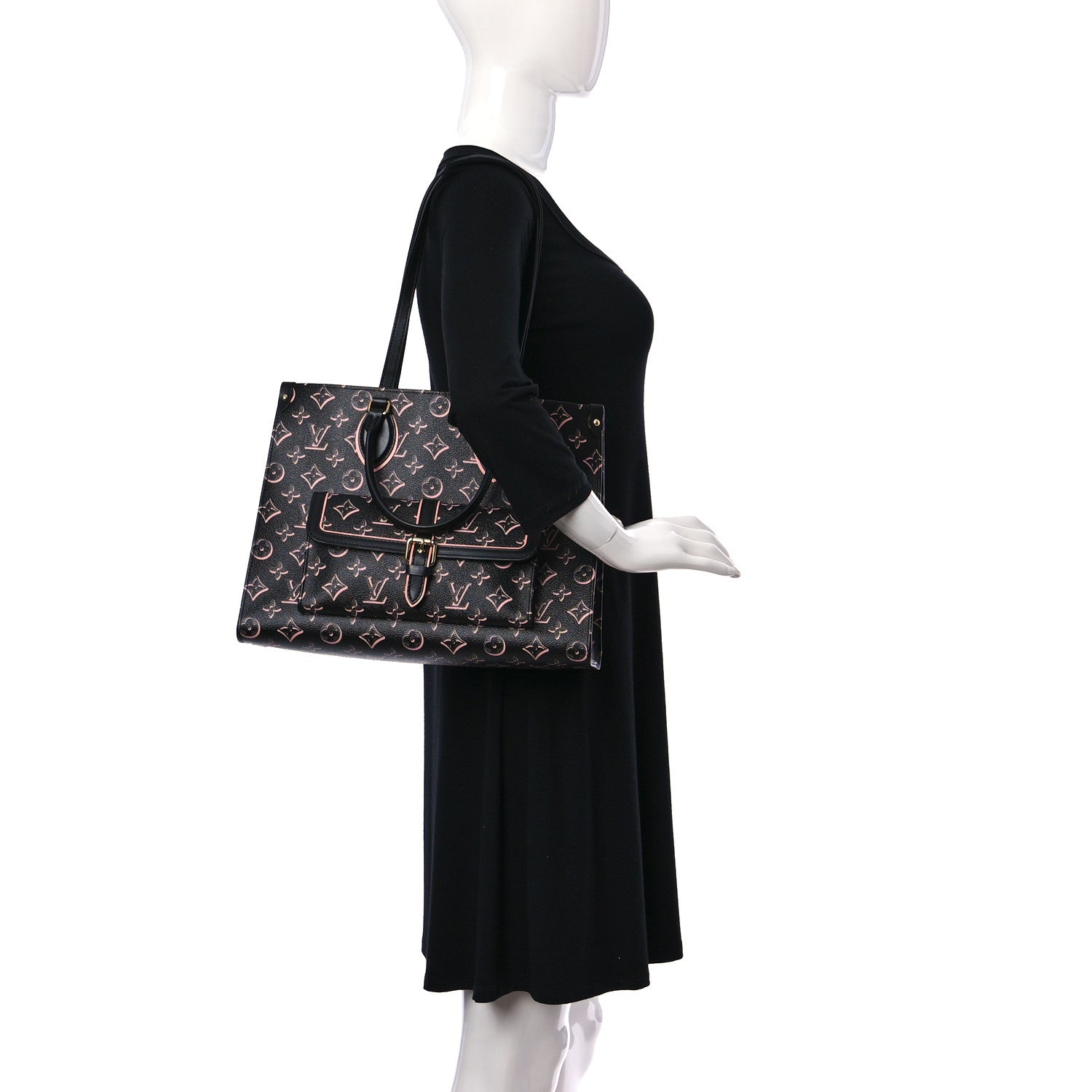 Louis Vuitton Monogram Fall for You LV Neo Onthego MM Black 2 of 7