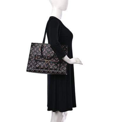 Louis Vuitton Monogram Fall for You LV Neo Onthego MM Black 2 of 7
