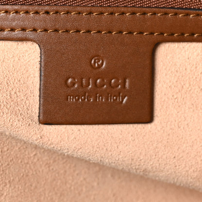 Gucci Soft GG Supreme Monogram Small Crossbody Tote Beige Cuir 6 of 10