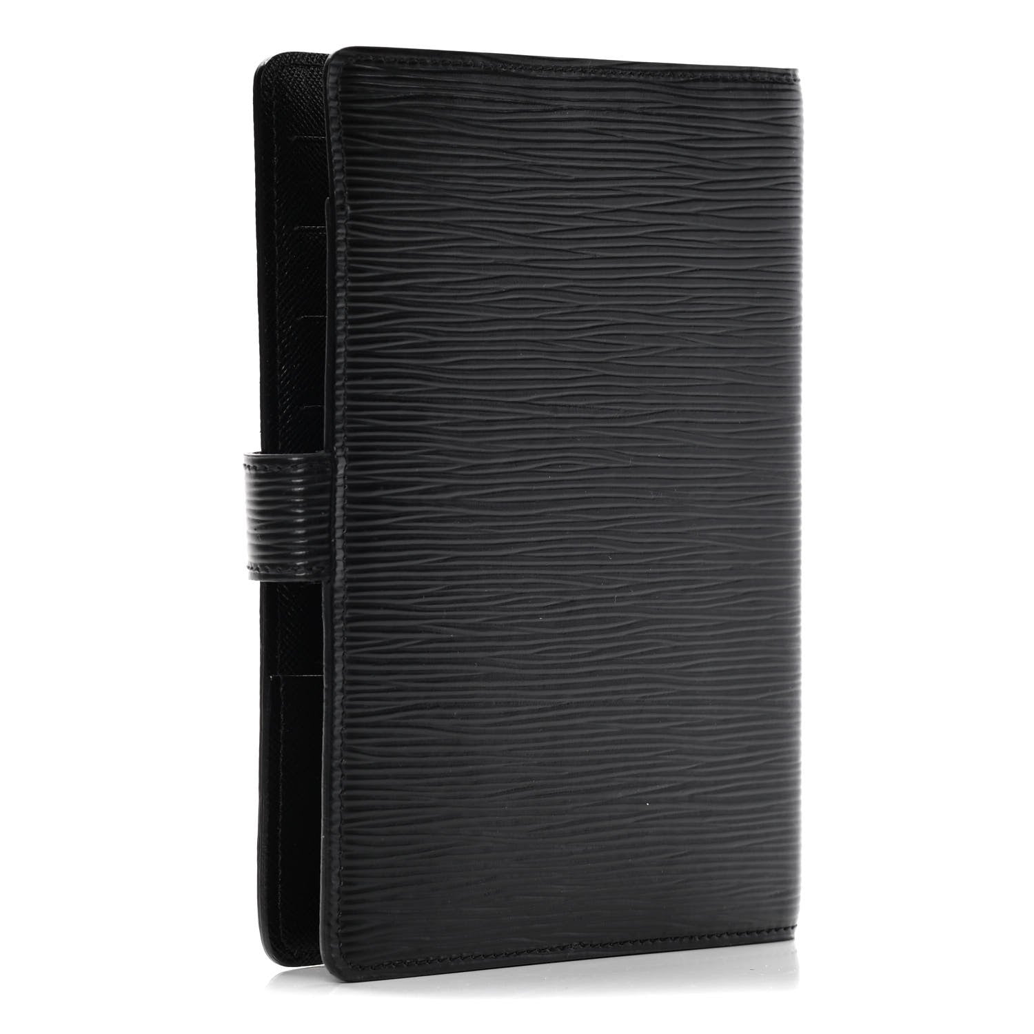 Louis Vuitton Epi Medium Ring Agenda Black 2 of 5