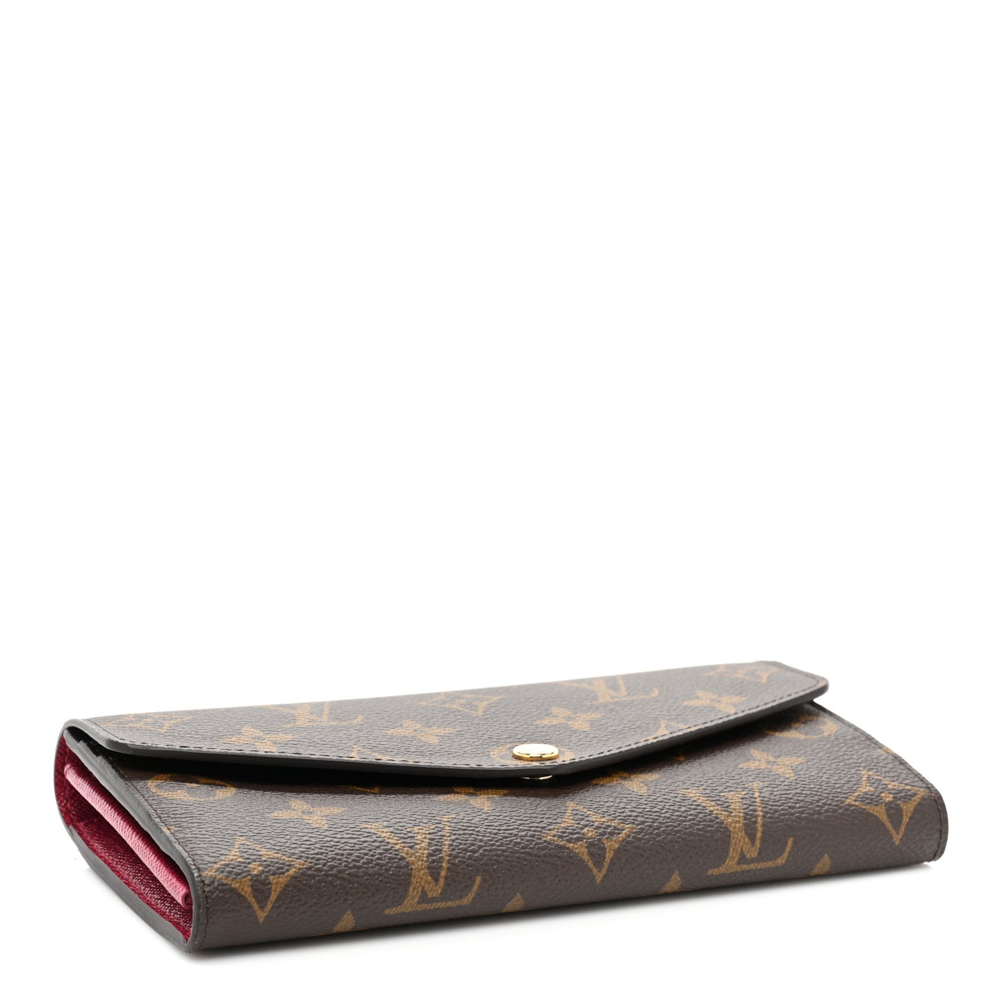 Monogram Sarah Wallet NM Fuchsia
