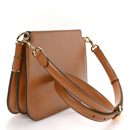 Fendi Vitello King Luxor Fendi Touch Shoulder Bag Caramello 3 of 11