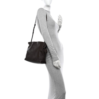 Loewe Nappa Medium Flamenco Knot Bag Chocolate 2 of 10