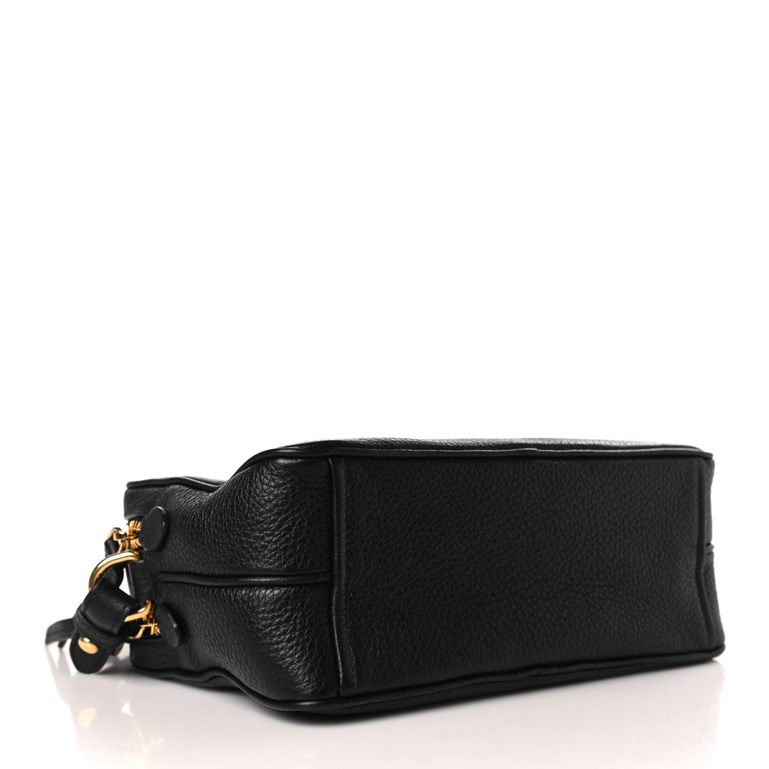 Prada Vitello Phenix Camera Bag Black 4 of 10
