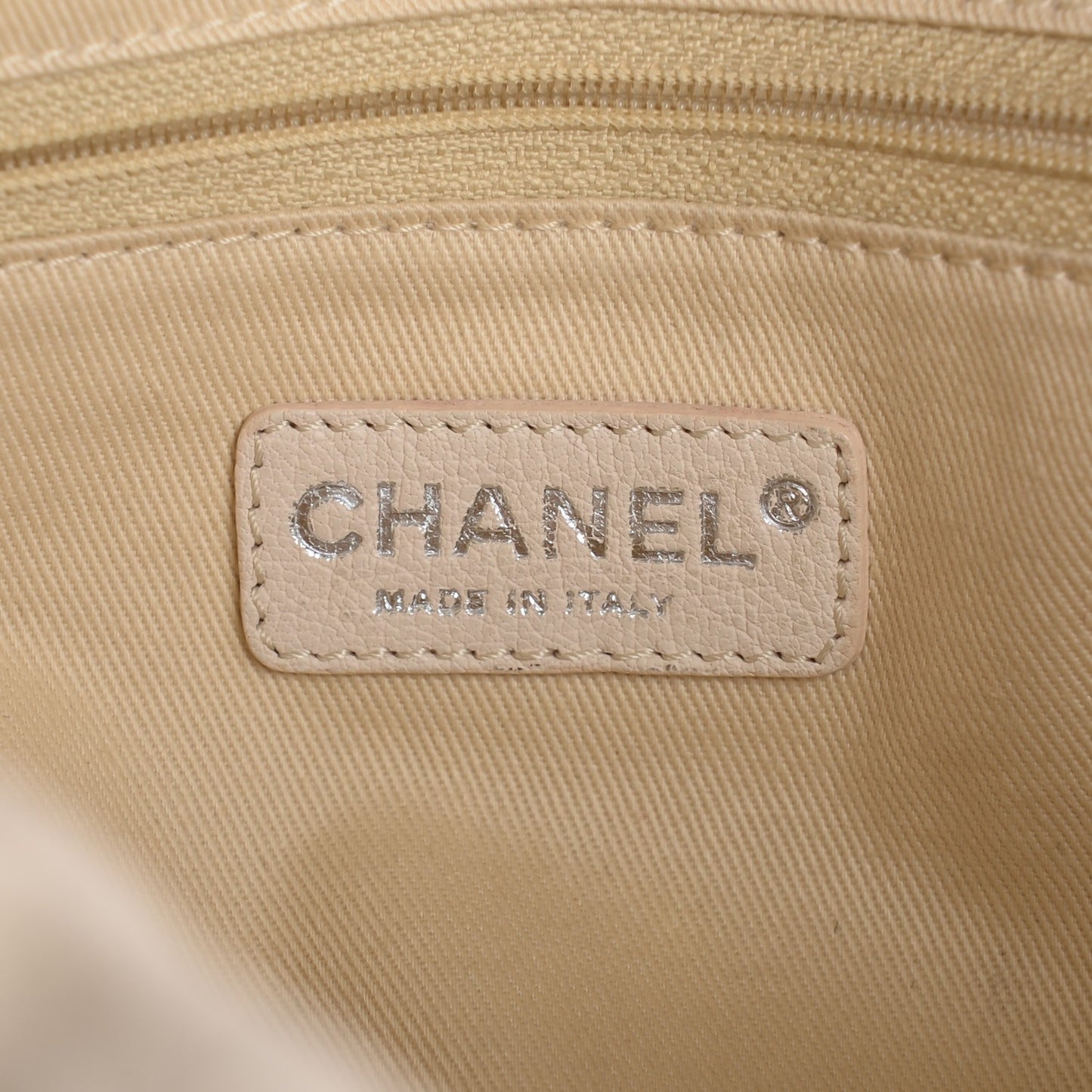 Calfskin Round Bowling Bag White