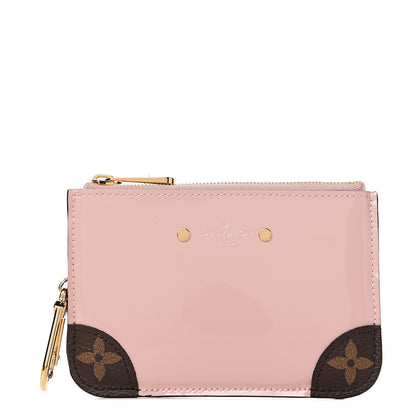 Louis Vuitton Patent Miroir Venice Key Pouch Rose Ballerine 1 of 6