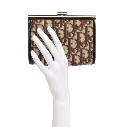 Christian Dior Monogram Clutch Brown 2 of 8
