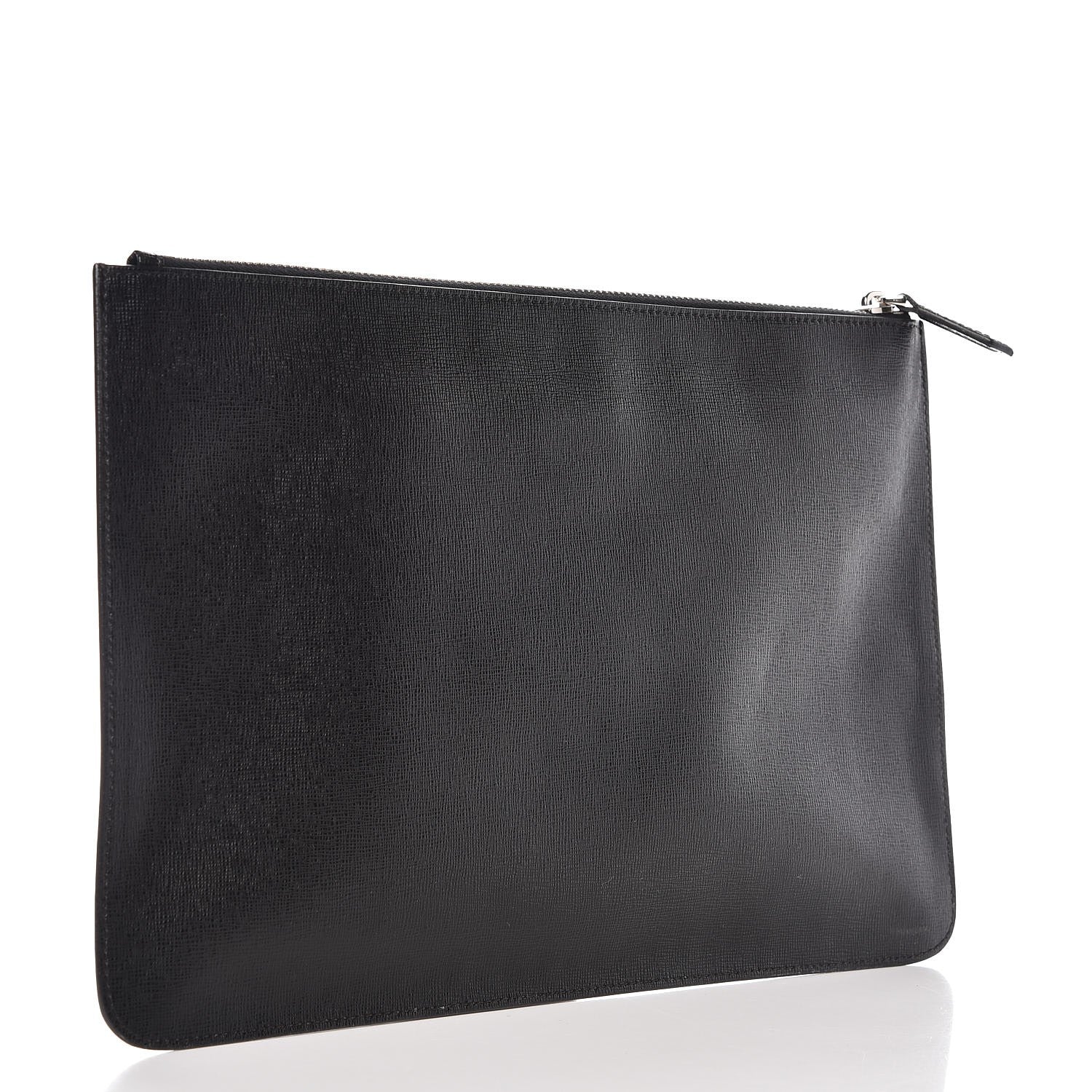 Fendi Vitello Elite Monster Eyes Studded Pouch Black 3 of 7