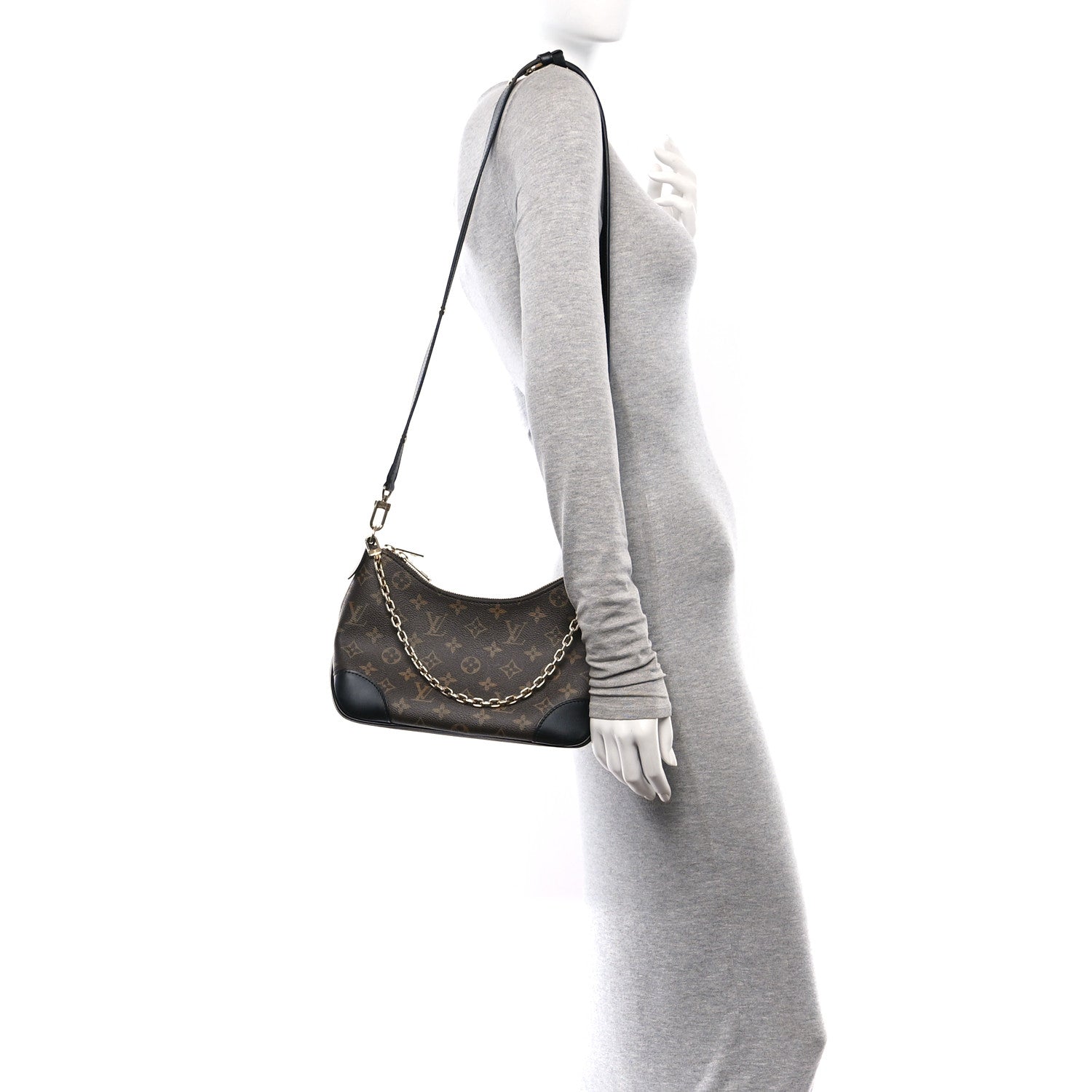 Louis Vuitton Monogram Boulogne NM Black 2 of 10