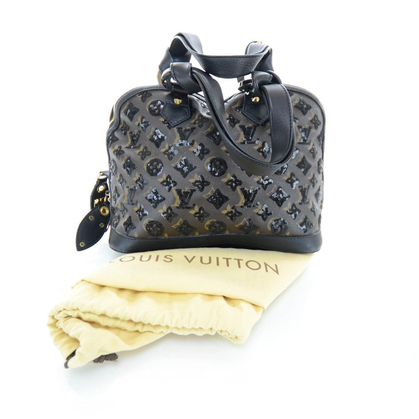 Monogram Sequins Eclipse Alma Black