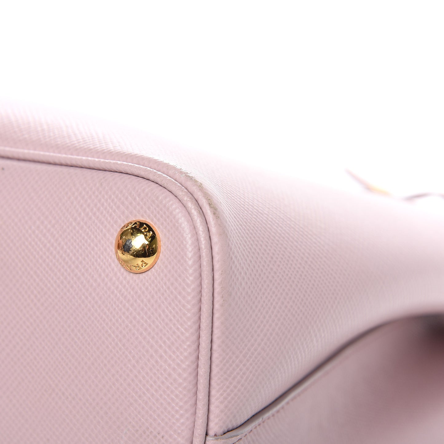 Saffiano Cuir Medium Double Bag Mughetto