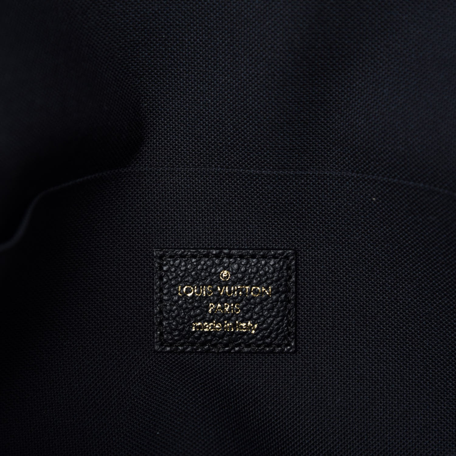 Louis Vuitton Empreinte Pochette Felicie Chain Wallet Black 9 of 11