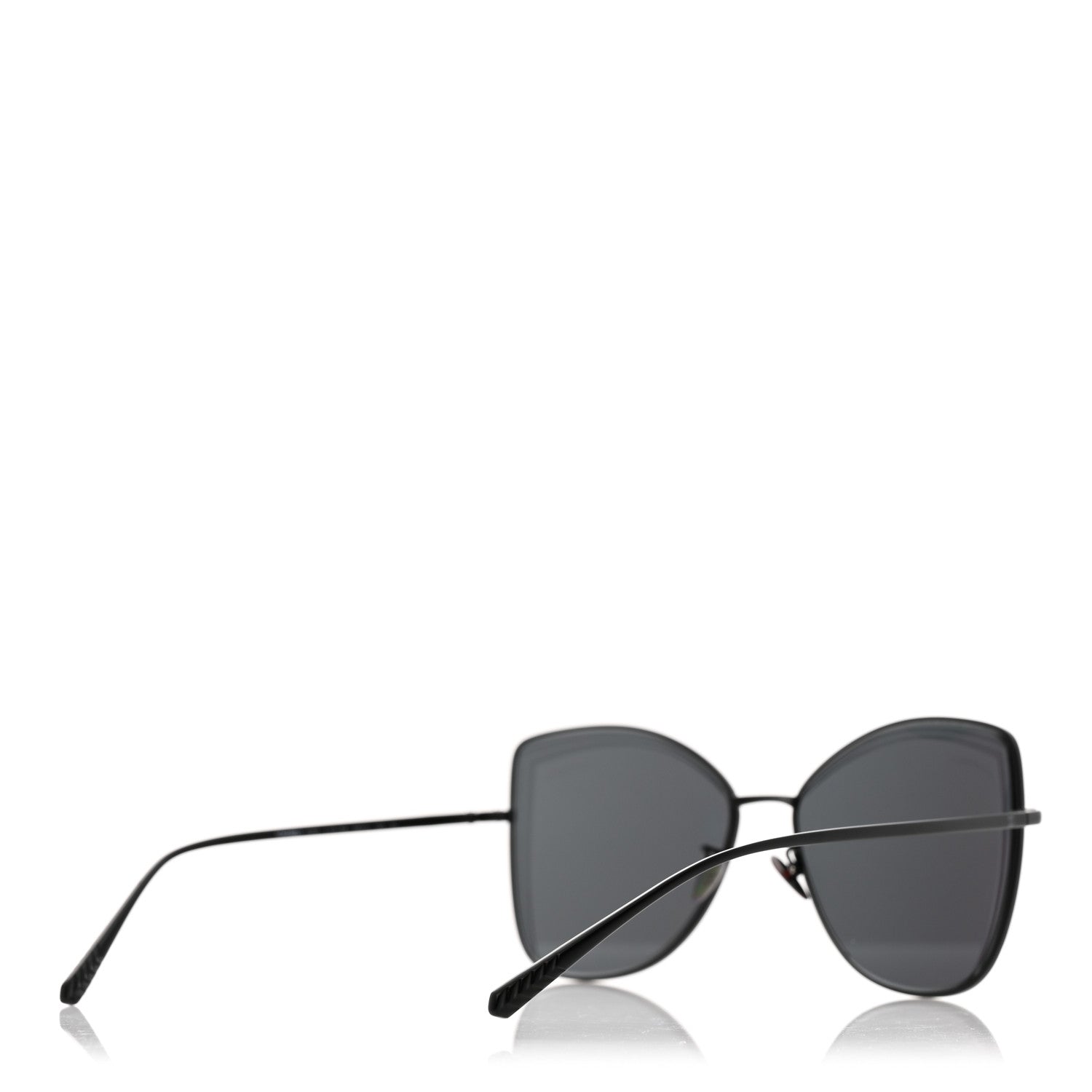 Chanel Metal Butterfly Sunglasses 4253 Black 4 of 9