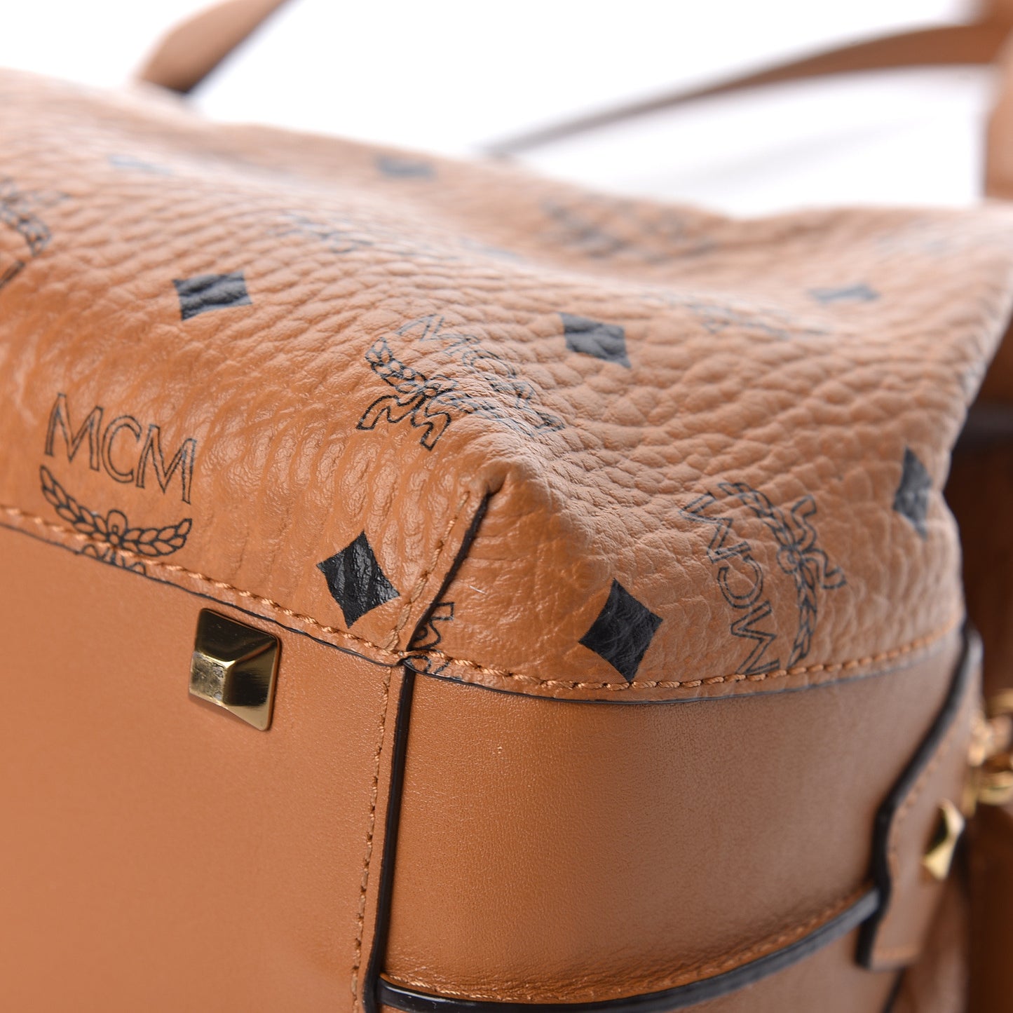 Visetos Large Hobo Cognac