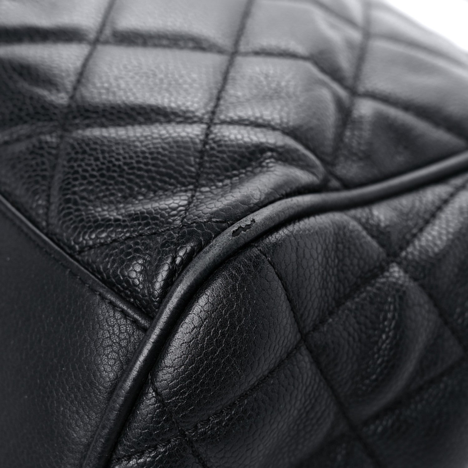 Chanel Caviar Quilted Timeless Accordion Flap Black 11 of 19