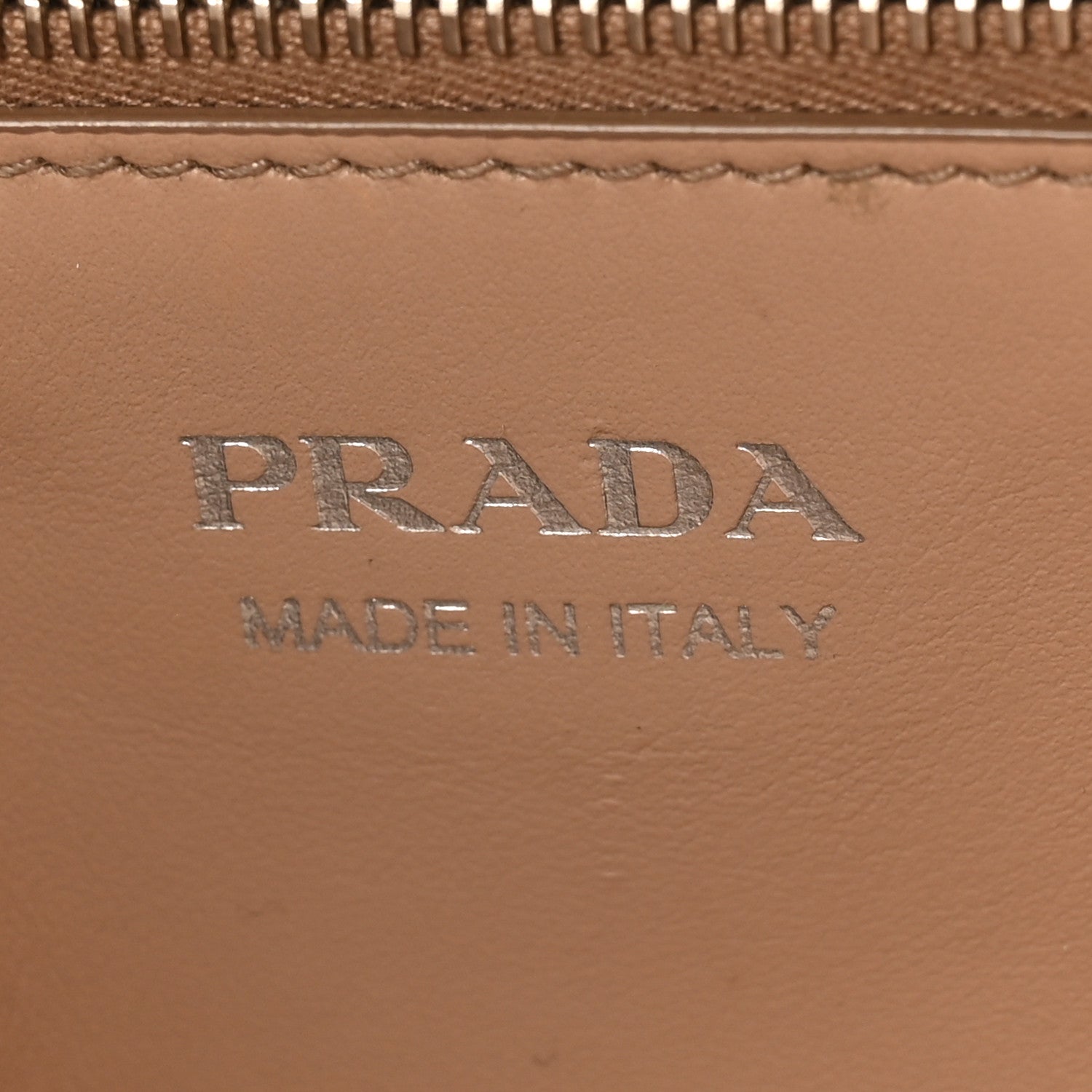 Prada Soft Calfskin Impunture Diagramme Large Chain Flap Shoulder Bag Cipria 6 of 9