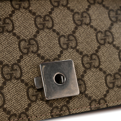 Gucci GG Supreme Monogram Small Dionysus Shoulder Bag Pink 12 of 13