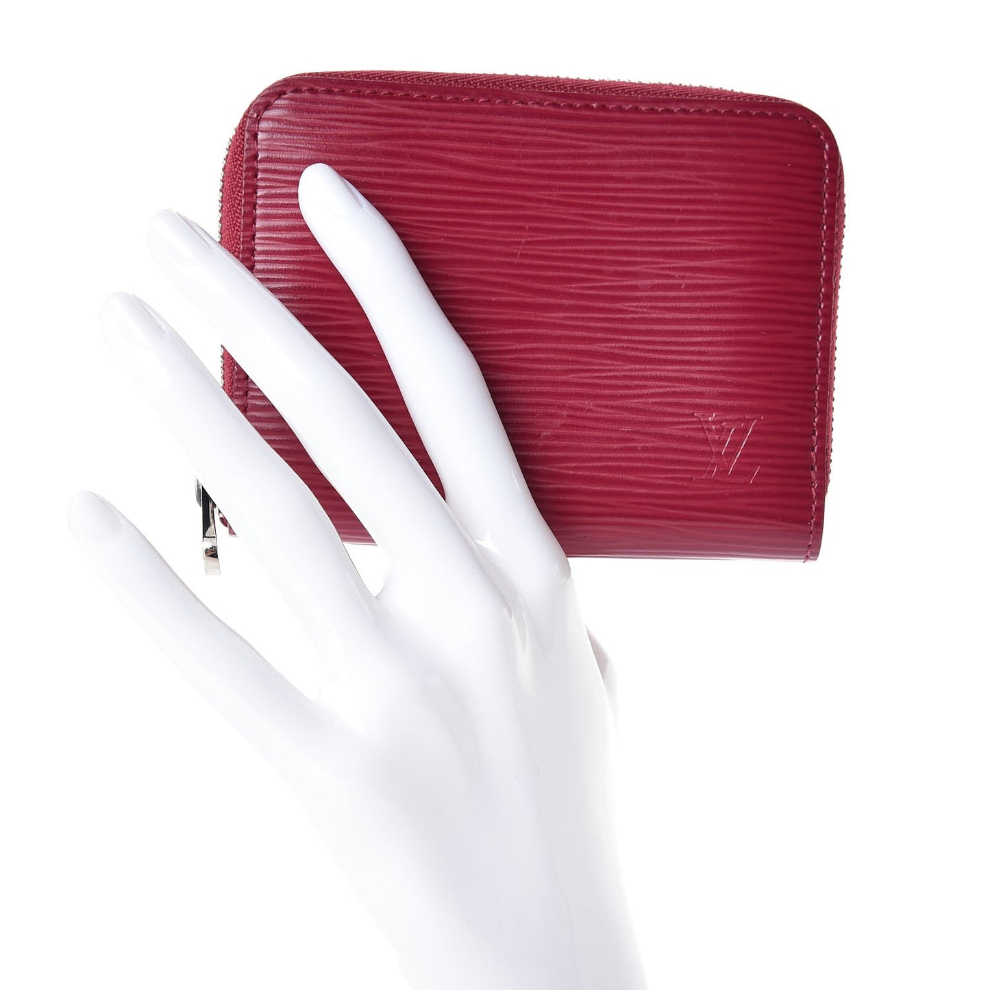 Epi Zippy Coin Purse Fuchsia