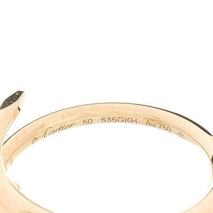 Cartier 18K Yellow Gold Small Juste Un Clou Ring 50 5.25 5 of 6
