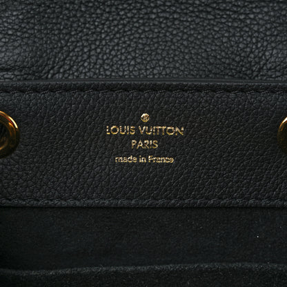 Louis Vuitton Calfskin Lockme Mini Backpack Black 6 of 10