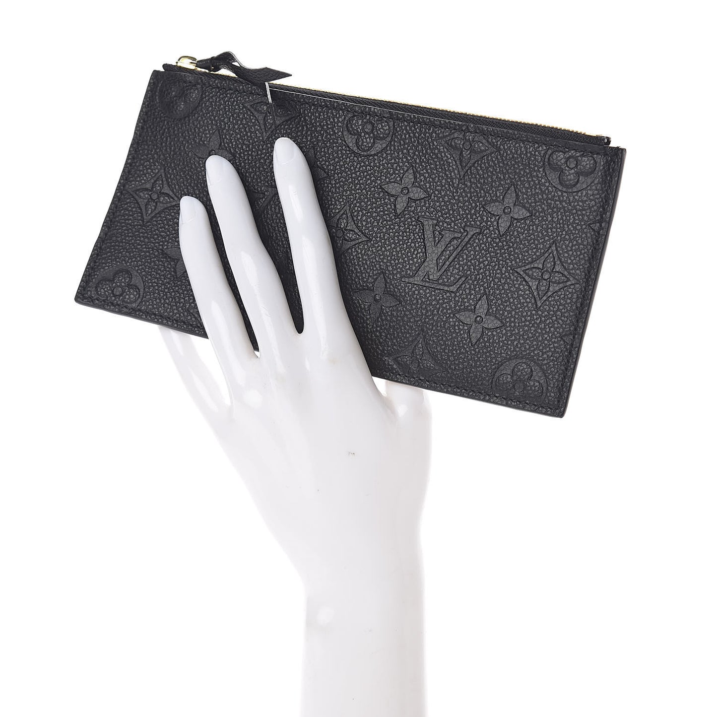 Empreinte Felicie Chain Wallet Zippered Insert Black