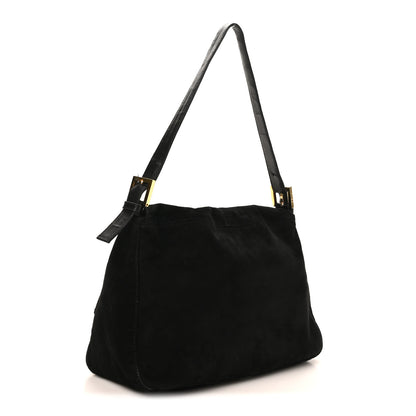 Fendi Suede Mama Baguette Black 3 of 11