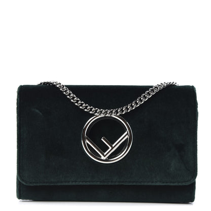 Fendi Velvet F is Fendi Wallet on Chain Amazzonia 1 of 10