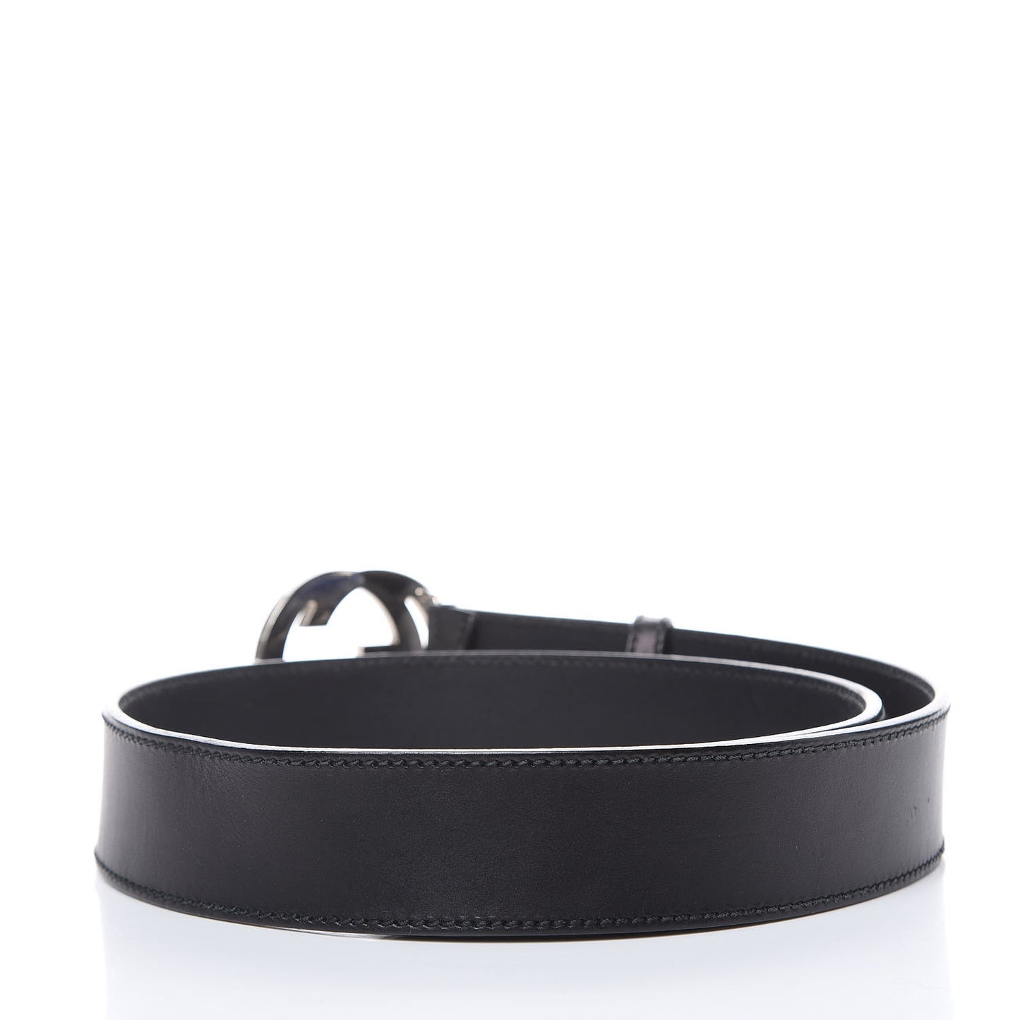 Calfskin Interlocking G 40mm Belt 85 34 Black