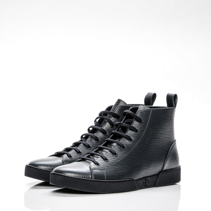 Louis Vuitton Epi Match Up Sneakers 9 Blue Nuit 3 of 8
