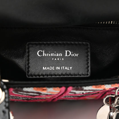 Christian Dior Patent Sequin Mini Lady Dior 8 of 11