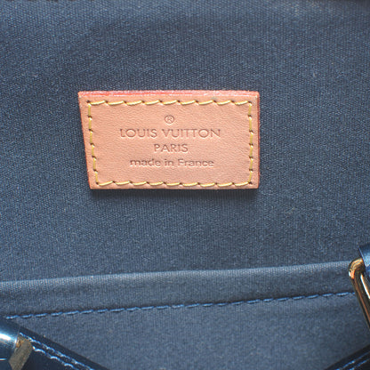 Louis Vuitton Vernis Alma GM Blue Nuit 6 of 7