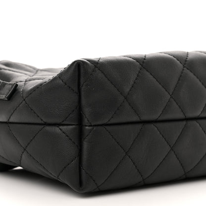 Chanel Calfskin Quilted Mini Bowling Bag Black 9 of 11