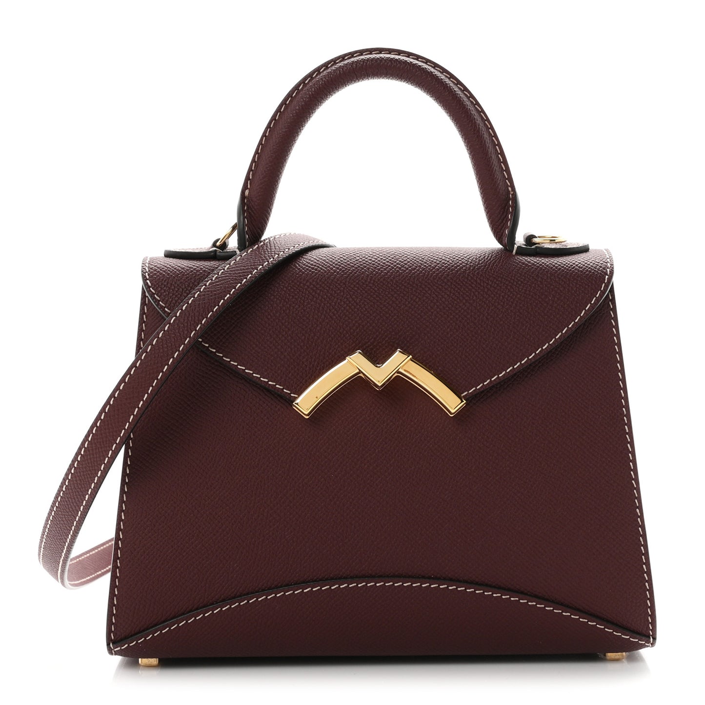 Carat Calfskin Gabrielle BB Carmin