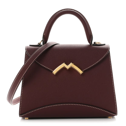 Moynat Carat Calfskin Gabrielle BB Carmin 1 of 11