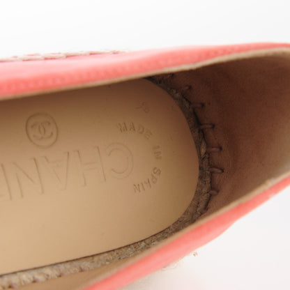 Chanel Suede Lambskin CC Espadrilles 38 Pink 15 of 18