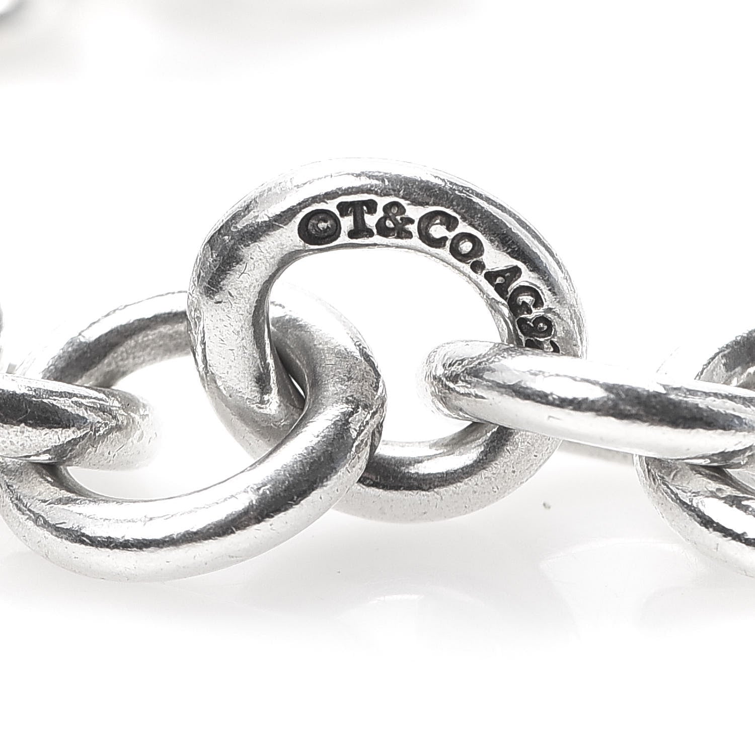 Tiffany Sterling Silver Initial D Charm Bracelet 4 of 5