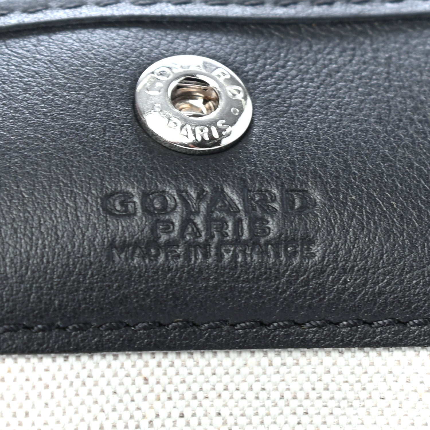 Goyard Goyardine Mini Anjou Pouch Black 6 of 6